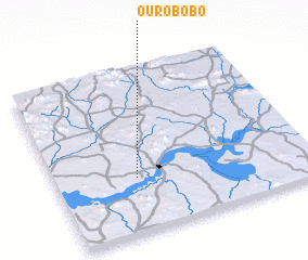 3d view of Ouro Bobo