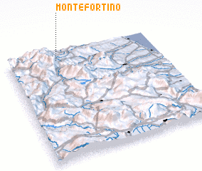 3d view of Montefortino