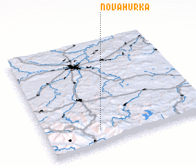 3d view of Nová Hŭrka