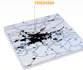 3d view of Friedenau