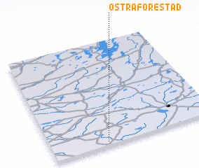3d view of Östra Forestad