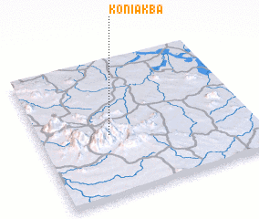 3d view of Koniakba