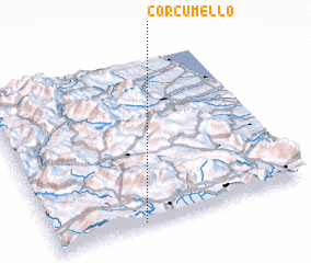 3d view of Corcumello