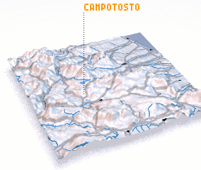 3d view of Campotosto