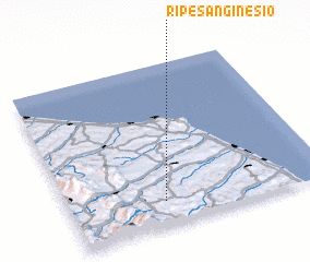 3d view of Ripe San Ginesio