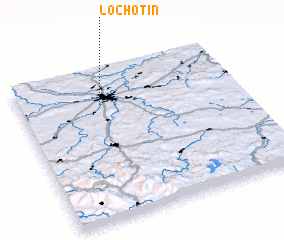 3d view of Lochotín