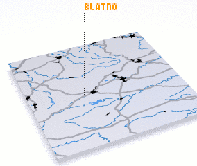 3d view of Blatno