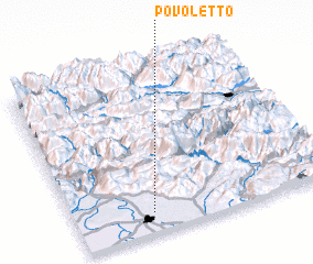 3d view of Povoletto