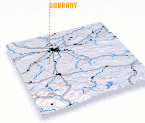 3d view of Dobřany