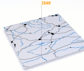 3d view of Žďár