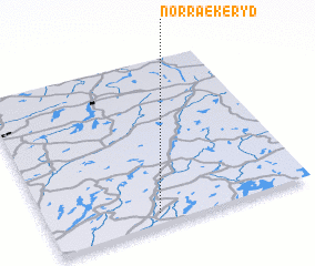 3d view of Norra Ekeryd