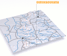 3d view of Ouro Kaoukana