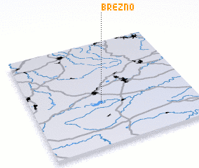 3d view of Březno