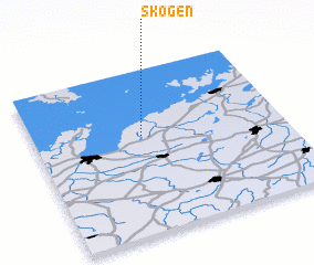 3d view of Skogen