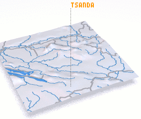 3d view of Tsanda