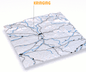 3d view of Kringing