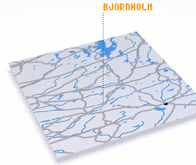 3d view of Björnholm