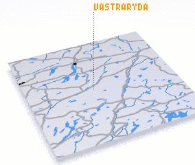 3d view of Västra Ryda