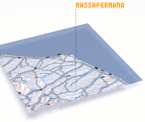 3d view of Massa Fermana