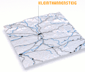 3d view of Kleinthannensteig