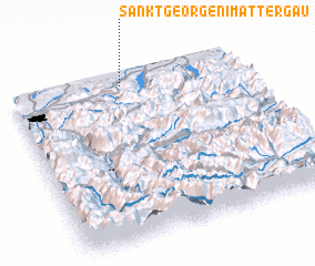 3d view of Sankt Georgen im Attergau