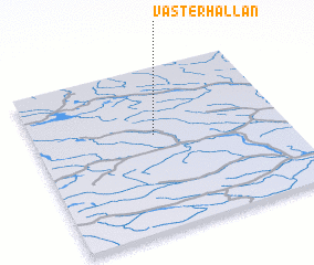 3d view of Västerhållan