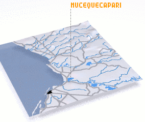 3d view of Muceque Capári