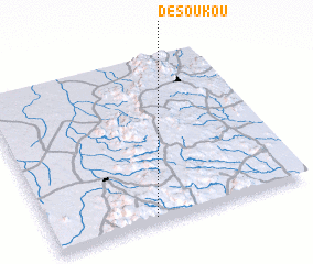 3d view of Désoukou