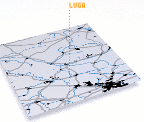 3d view of Luga