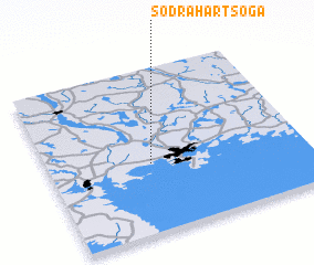 3d view of Södra Härtsöga