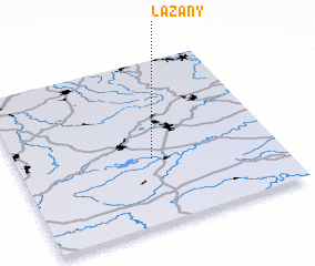 3d view of Lažany