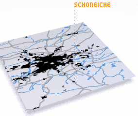 3d view of Schöneiche