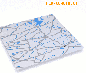3d view of Nedre Galthult