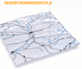 3d view of Neukirchen an der Vöckla