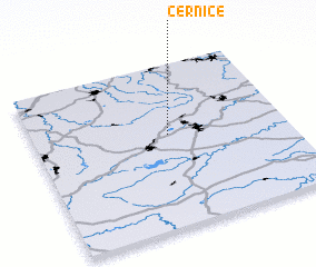 3d view of Černice