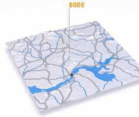 3d view of Boré