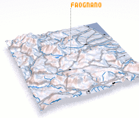 3d view of Faognano