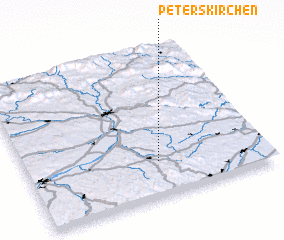 3d view of Peterskirchen