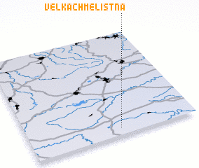 3d view of Velká Chmelišťná