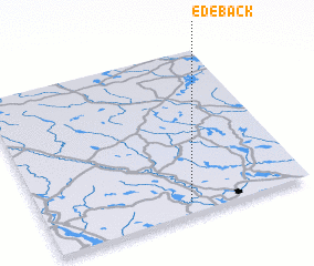 3d view of Edebäck