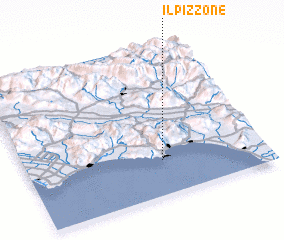 3d view of Il Pizzone