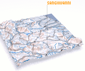 3d view of San Giovanni