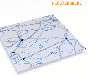 3d view of Klosterwalde