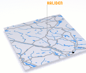 3d view of Håliden