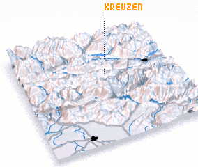 3d view of Kreuzen