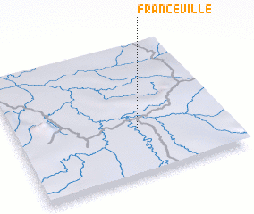 3d view of Franceville