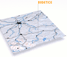 3d view of Budětice