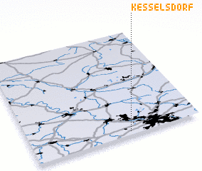 3d view of Kesselsdorf