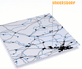 3d view of Unkersdorf