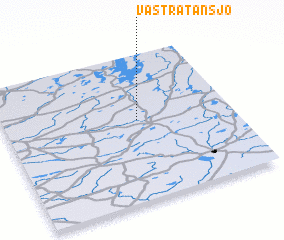 3d view of Västra Tansjö